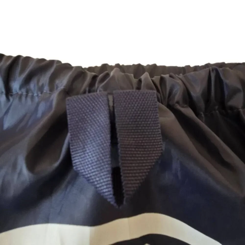 Skechers Navy Blue Nylon Drawstring Tote Bag